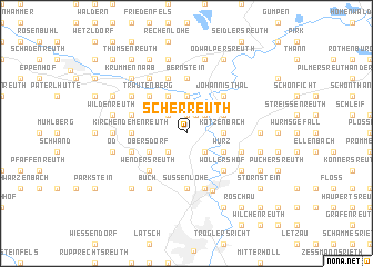 map of Scherreuth