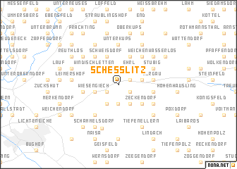 map of Scheßlitz