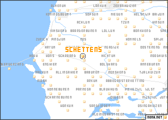 map of Schettens