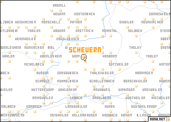 map of Scheuern