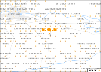 map of Scheuer