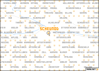 map of Scheunöd