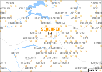 map of Scheuren