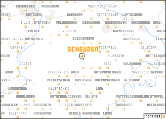 map of Scheuren