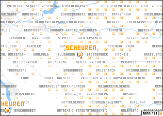 map of Scheuren