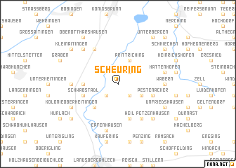 map of Scheuring