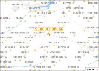 map of Schevenbrügg