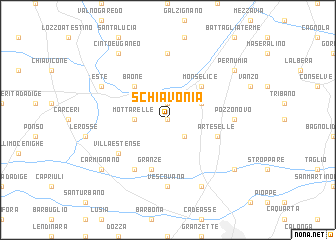 map of Schiavonià