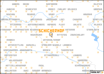 map of Schicherhof