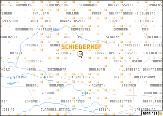 map of Schiederhof