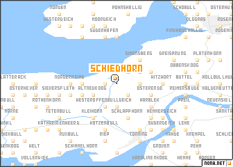 map of Schiedhörn