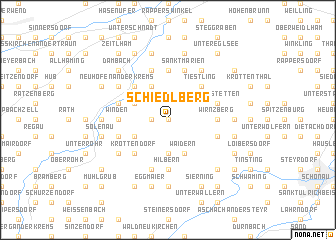 map of Schiedlberg