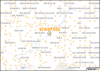 map of Schiefegg