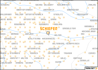 map of Schiefer