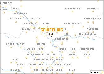 map of Schiefling