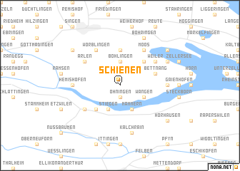 map of Schienen