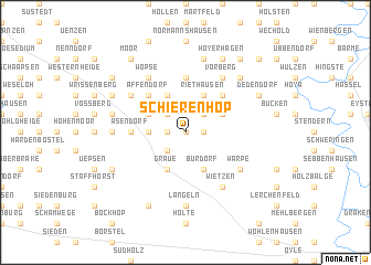 map of Schierenhop