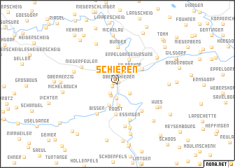 map of Schieren