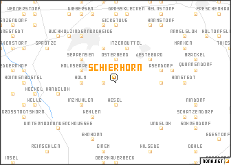 map of Schierhorn