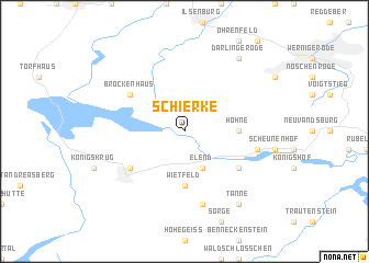 map of Schierke