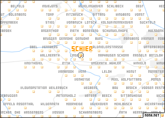 map of Schier