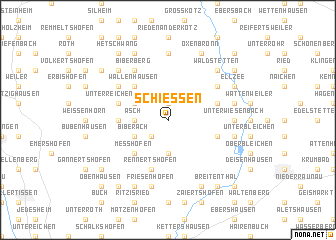 map of Schießen
