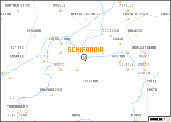 map of Schifanoia