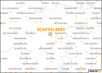 map of Schiffelborn