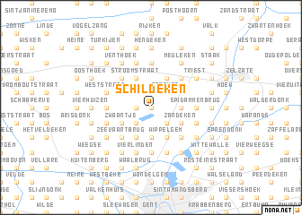 map of Schildeken