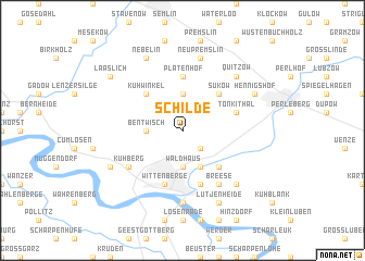 map of Schilde