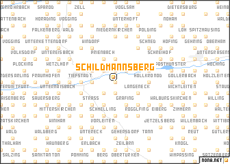 map of Schildmannsberg