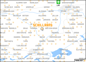 map of Schillaard