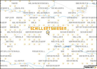 map of Schillertswiesen