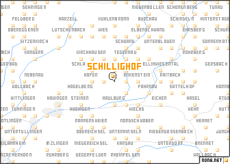 map of Schillighof