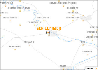 map of Schillmajor