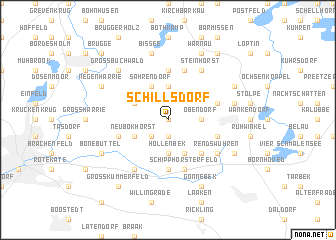 map of Schillsdorf