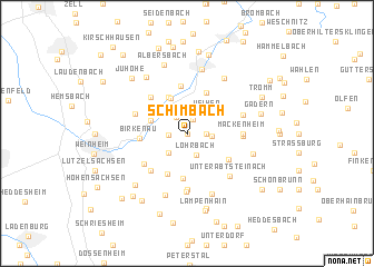 map of Schimbach