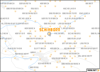 map of Schimborn