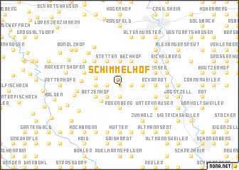map of Schimmelhof