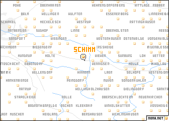 map of Schimm