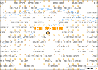 map of Schimpfhausen