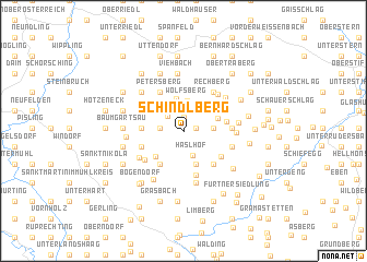 map of Schindlberg