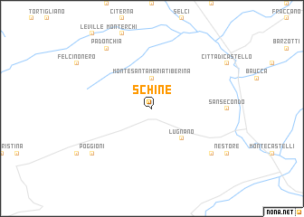 map of Schine