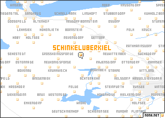 map of Schinkel über Kiel