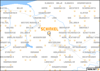 map of Schinkel