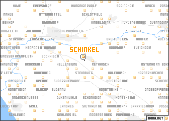 map of Schinkel