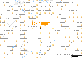 map of Schiphorst