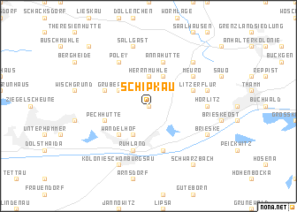 map of Schipkau