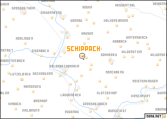 map of Schippach