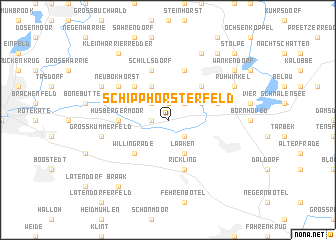 map of Schipphorsterfeld